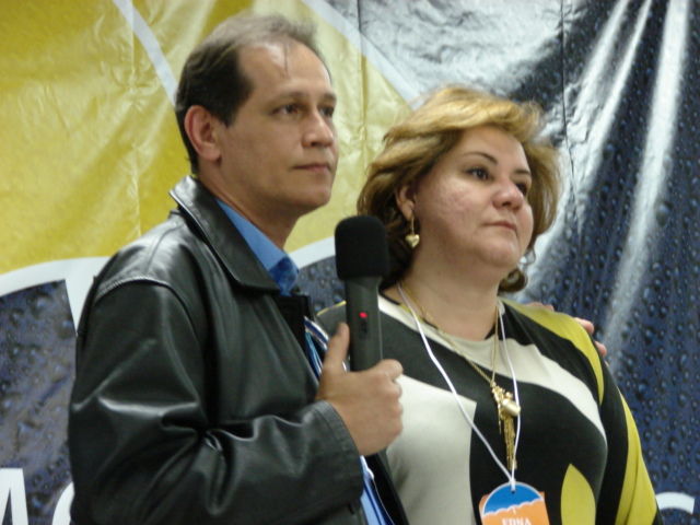 Enc de Casais 2008 - Como Proteger seu casamento (720).JPG - Dr. Jesimar de Souza e sua esposa